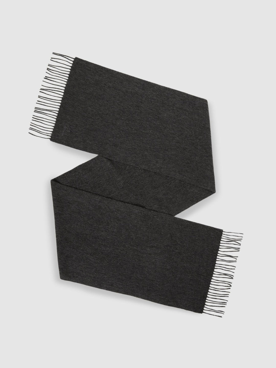 Reiss | Wool and Cashmere Scarf in Charcoal