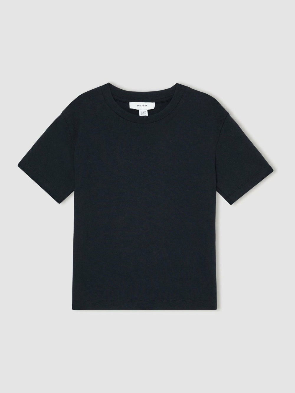 Reiss | 9-13 yrs Cotton Crew-Neck T-Shirt in Navy
