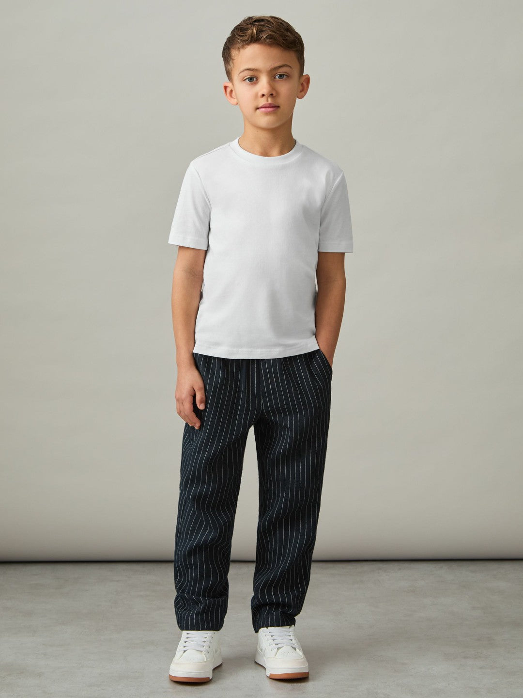 Reiss | Cotton Crew-Neck T-Shirts 3 Pack in White