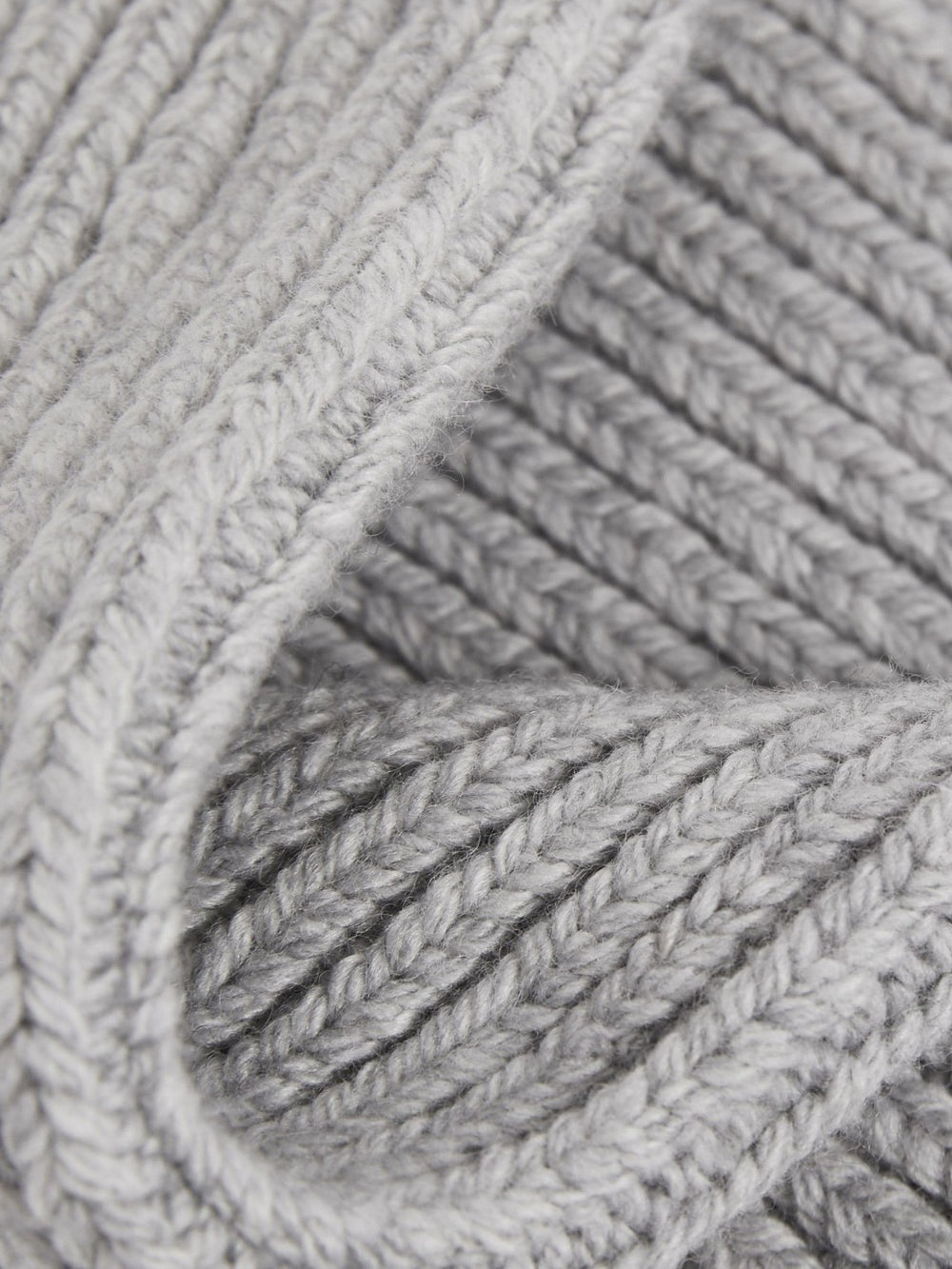 Reiss | Rib-Knit Socks With Cashmere in Grey
