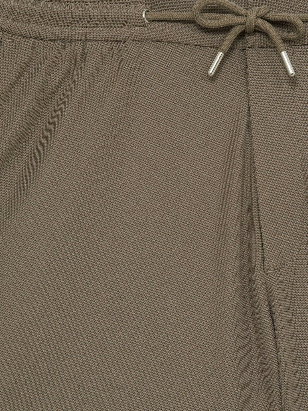 Reiss | Textured Drawstring Shorts in Mocha Brown