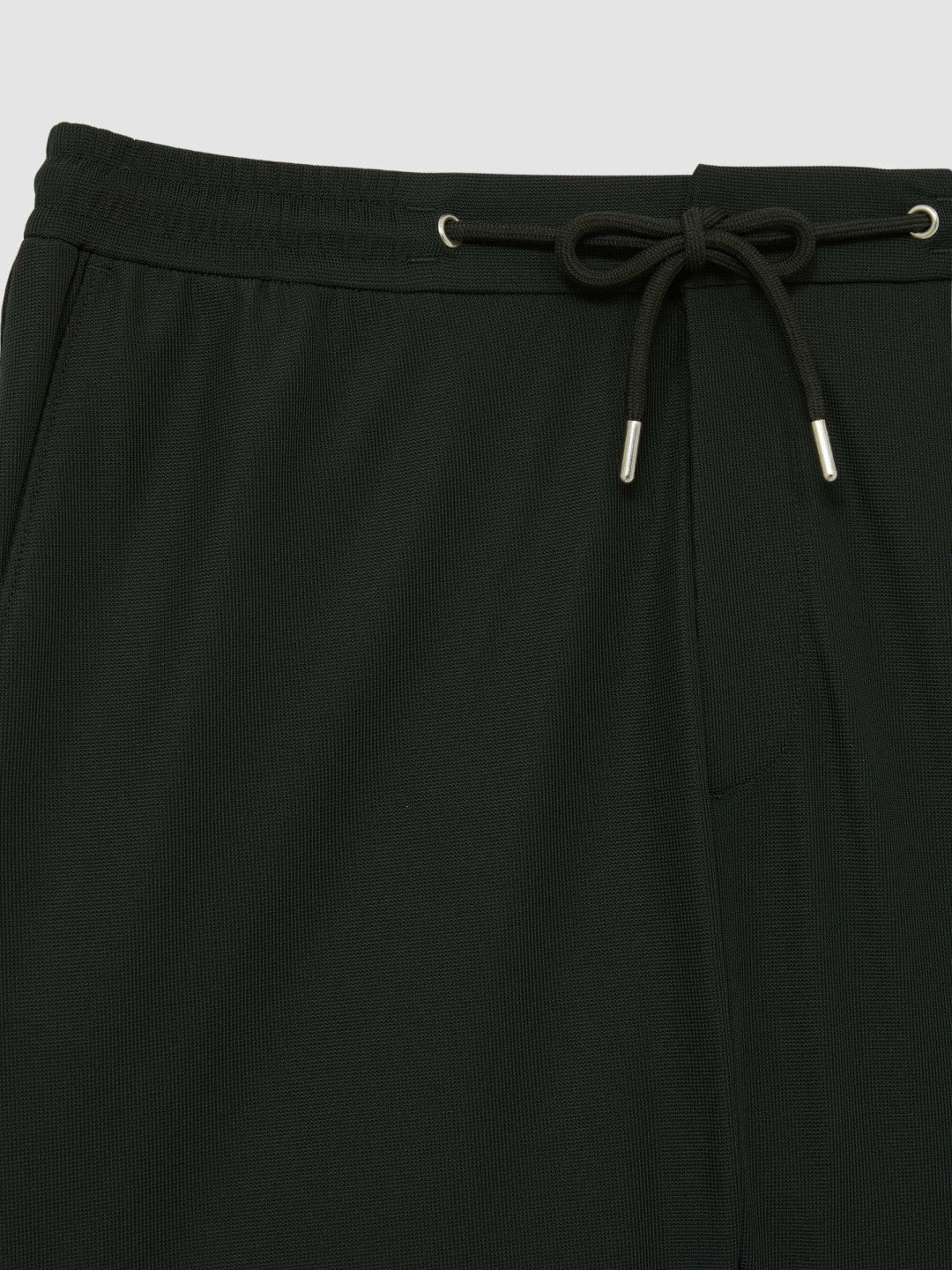 Reiss | Textured Drawstring Shorts in Dark Green