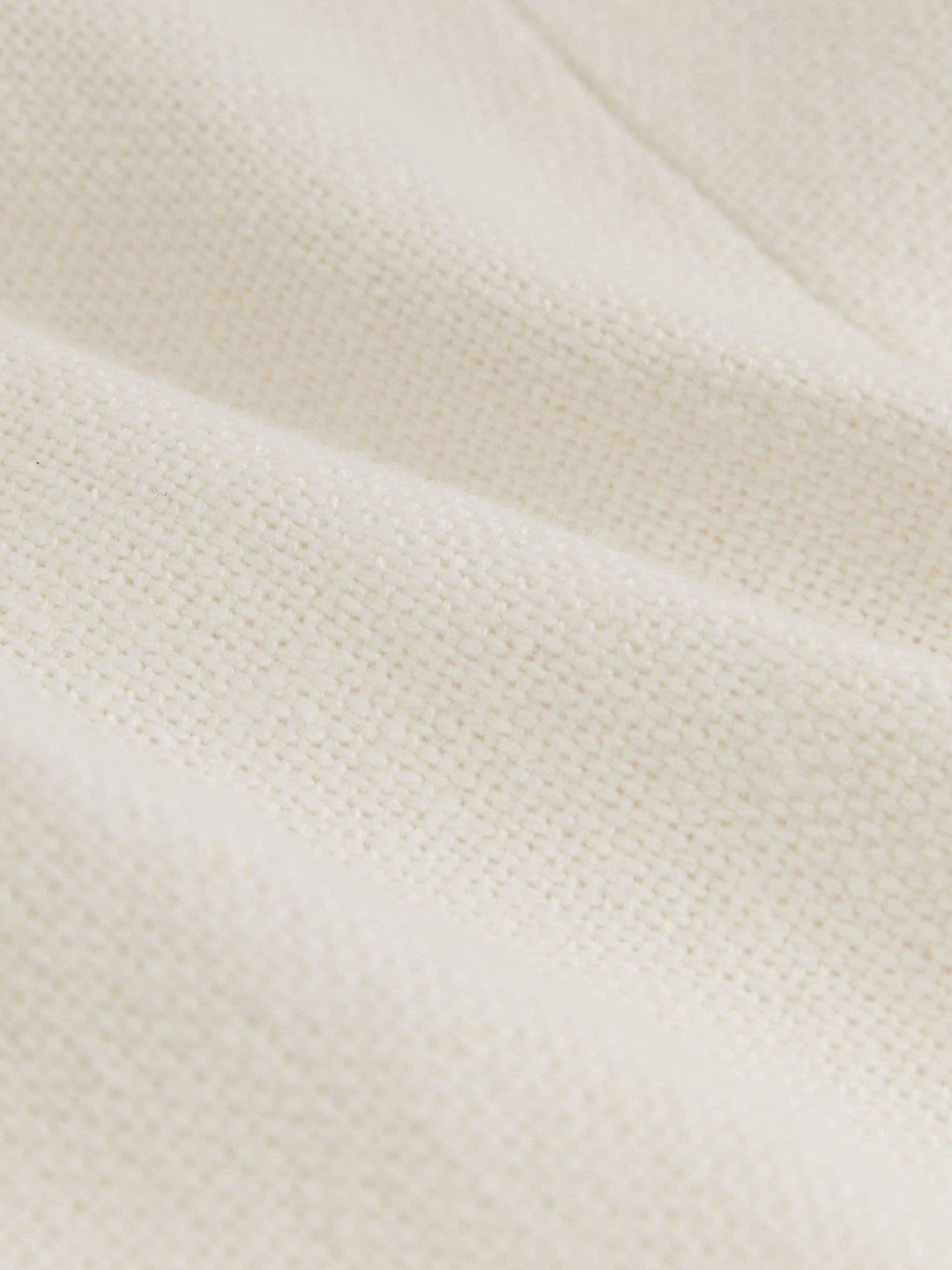 Reiss | Linen-Blend Double-Breasted Suit Jacket in White