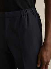 Reiss | Drawstring Chino Shorts in Navy