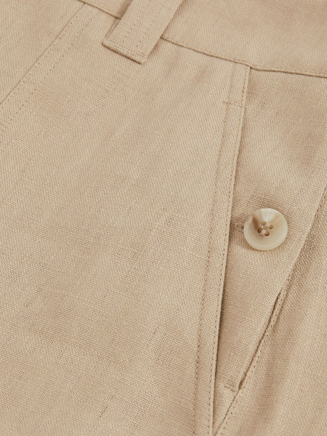 Reiss | Linen Shorts in Neutral