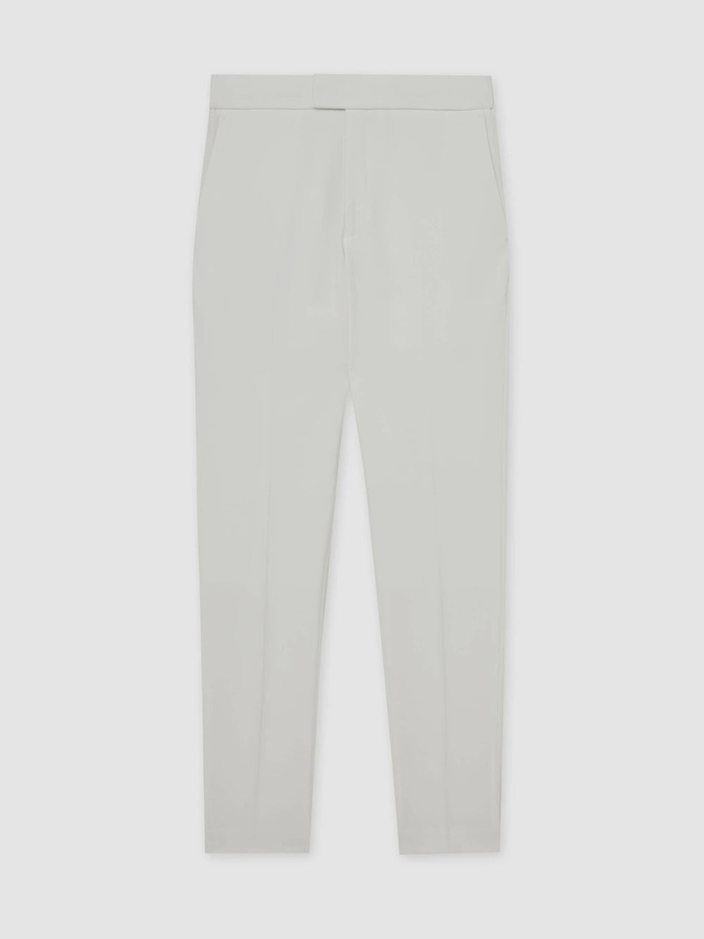 Reiss | Slim-Fit Internal-Drawstring Trousers in White