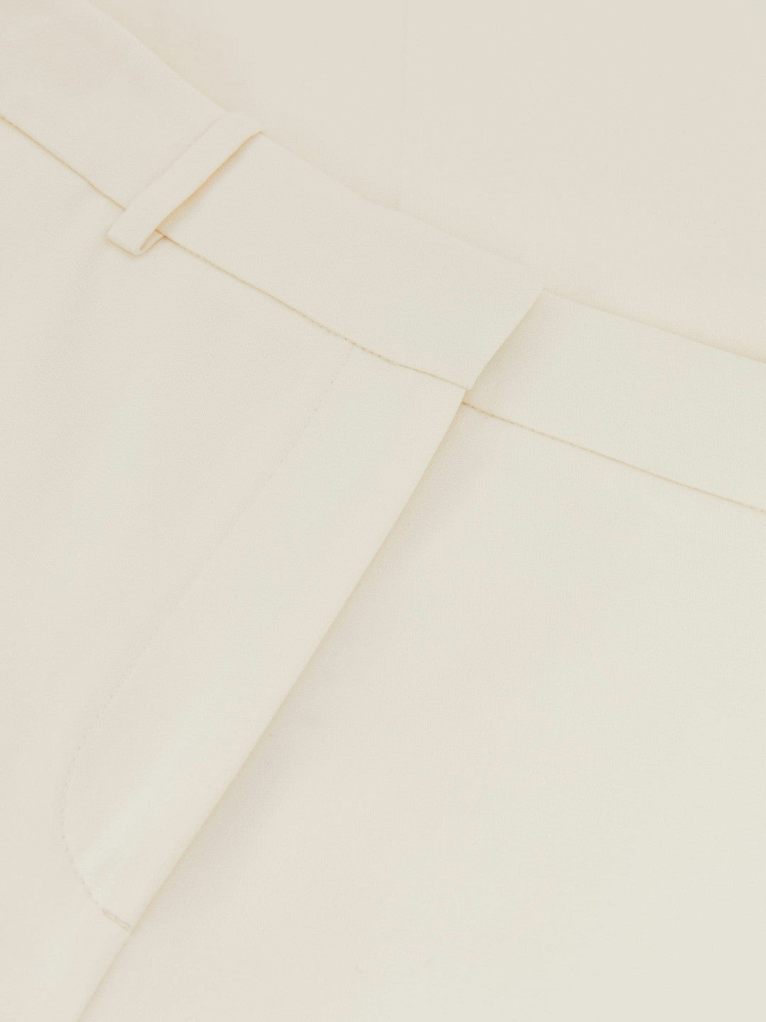 Reiss | Petite Wide Leg Tailored Trousers in Cream