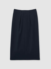 Reiss | Tailored Midi Suit Skirt in Navy