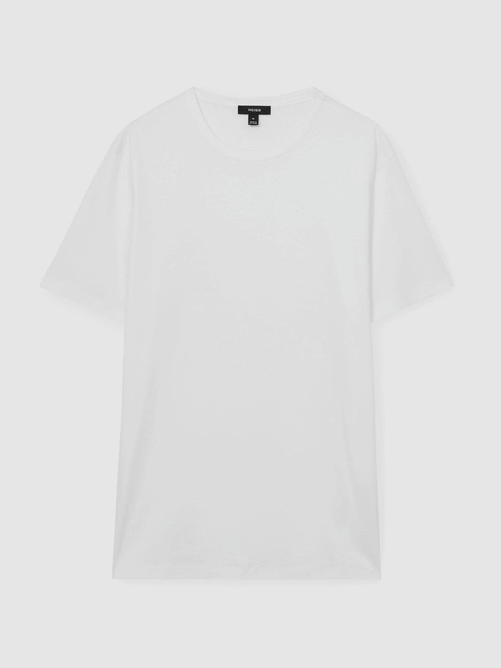 Reiss | Mercerised-Cotton Crew-Neck T-Shirt in White