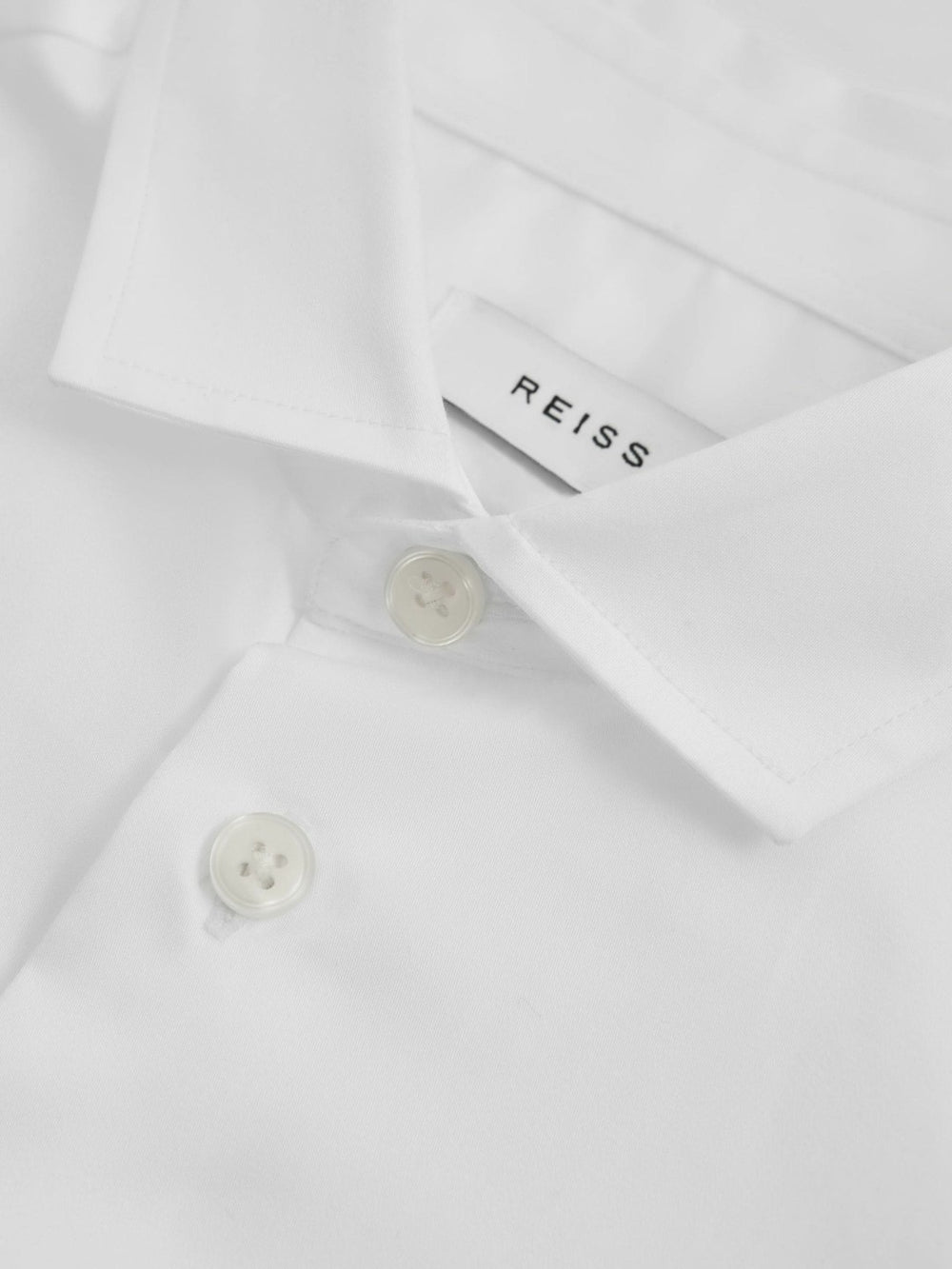 Reiss | 4-9 yrs Slim-Fit Cotton Shirt in White