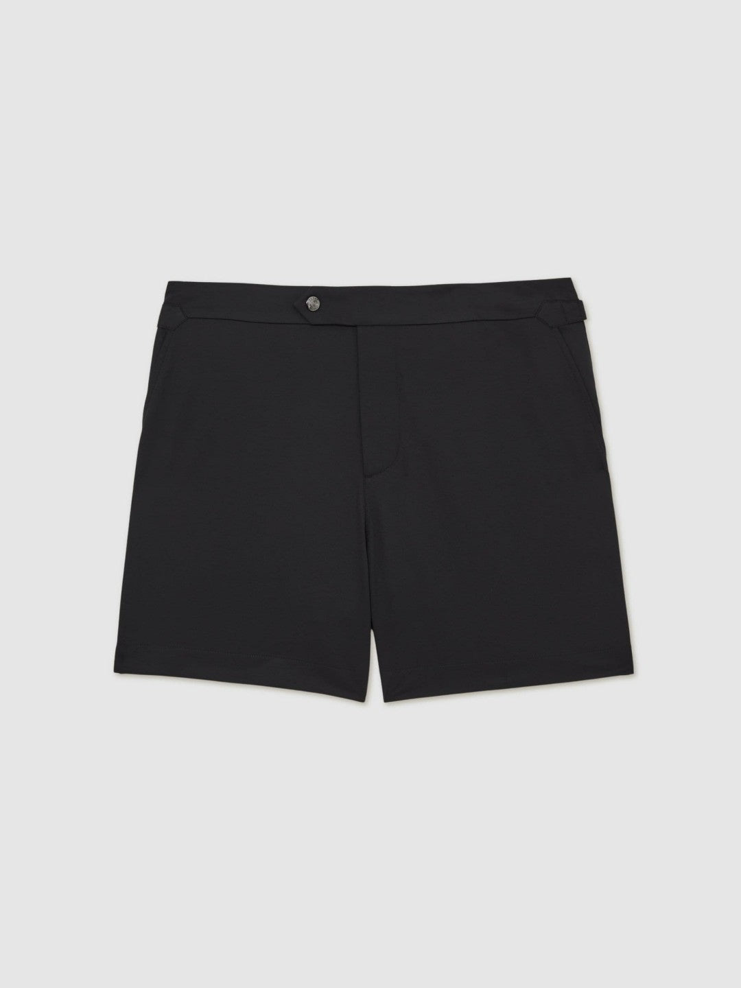 Reiss | Side-Adjuster Swim Shorts in Black