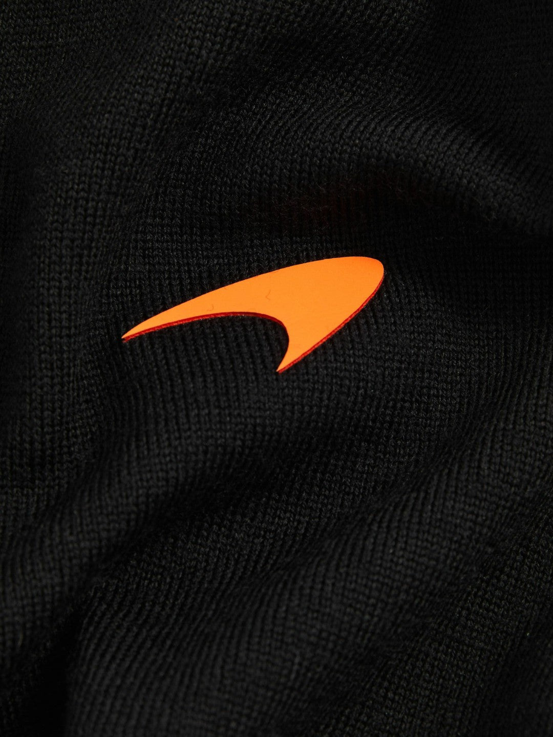 Reiss | McLaren F1 Team Merino Half-Zip Jumper in Black