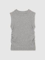 Reiss | 4-9 yrs Ruched Vest Top in Grey