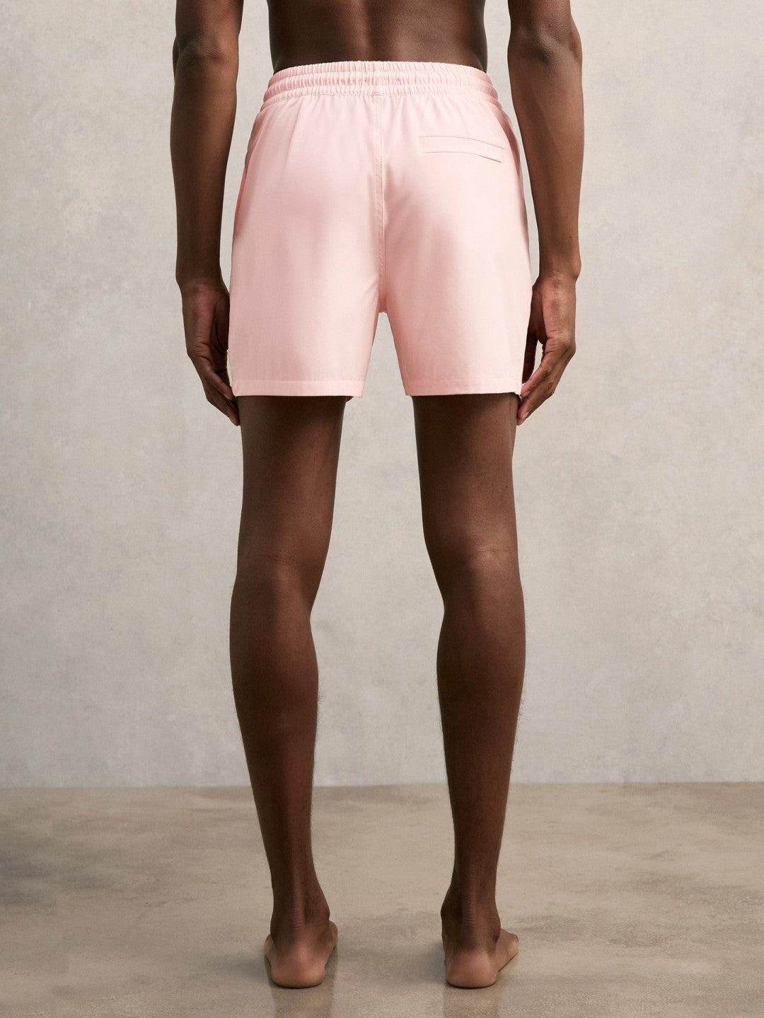 Reiss | Drawstring Swim Shorts in Pink