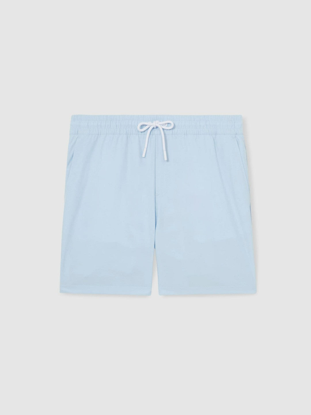 Reiss | Drawstring Swim Shorts in Soft Blue