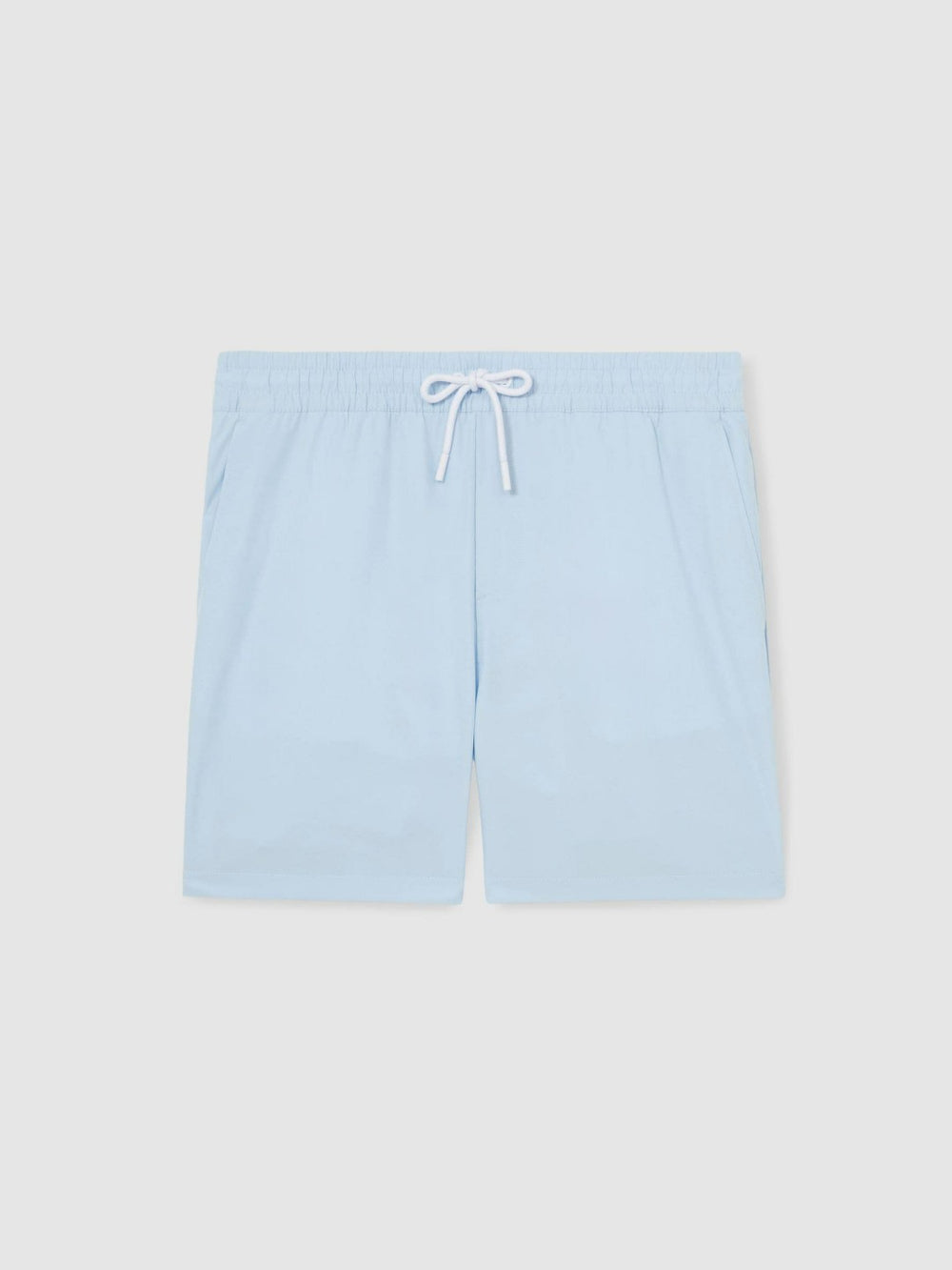 Reiss | Drawstring Swim Shorts in Soft Blue