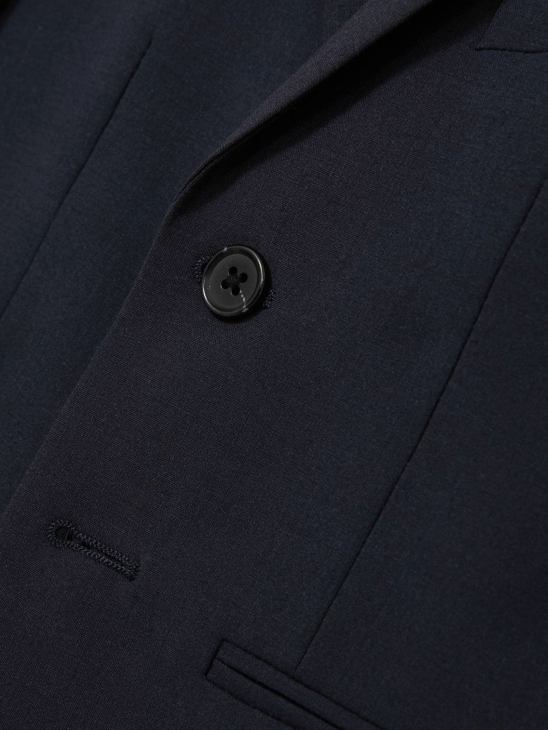 Reiss | 13-14 yrs Wool-Blend Single-Breasted Suit Blazer in Navy