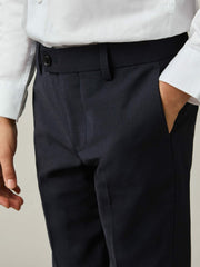 Reiss | 3-9 yrs Wool-Blend Suit Trousers in Navy