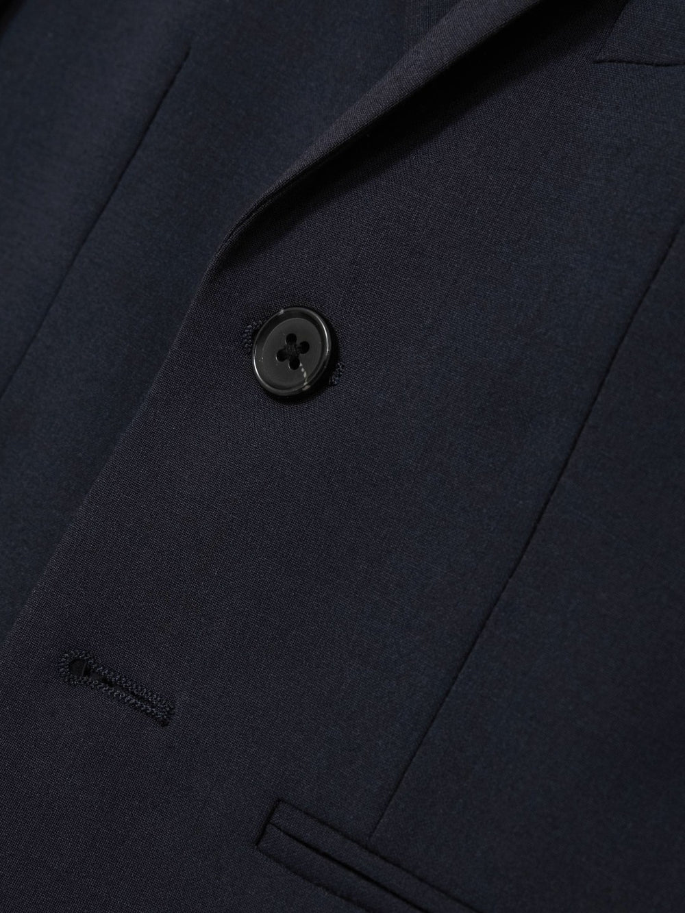 Reiss | 9-14 yrs Wool-Blend Single-Breasted Suit Blazer in Navy