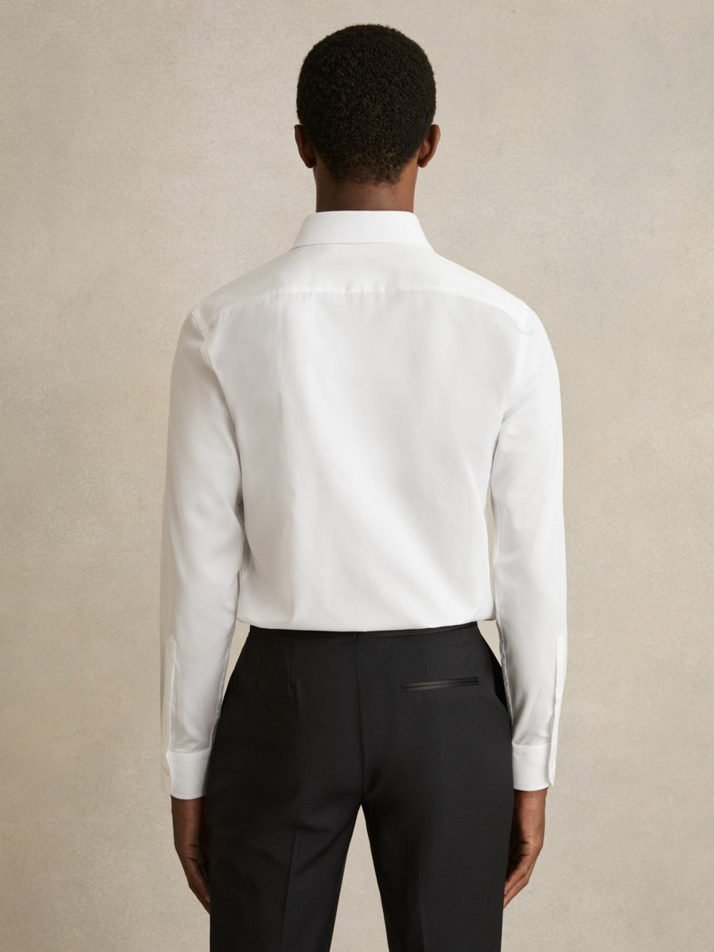 Reiss | Regular Fit Cotton Dinner Shirt in White