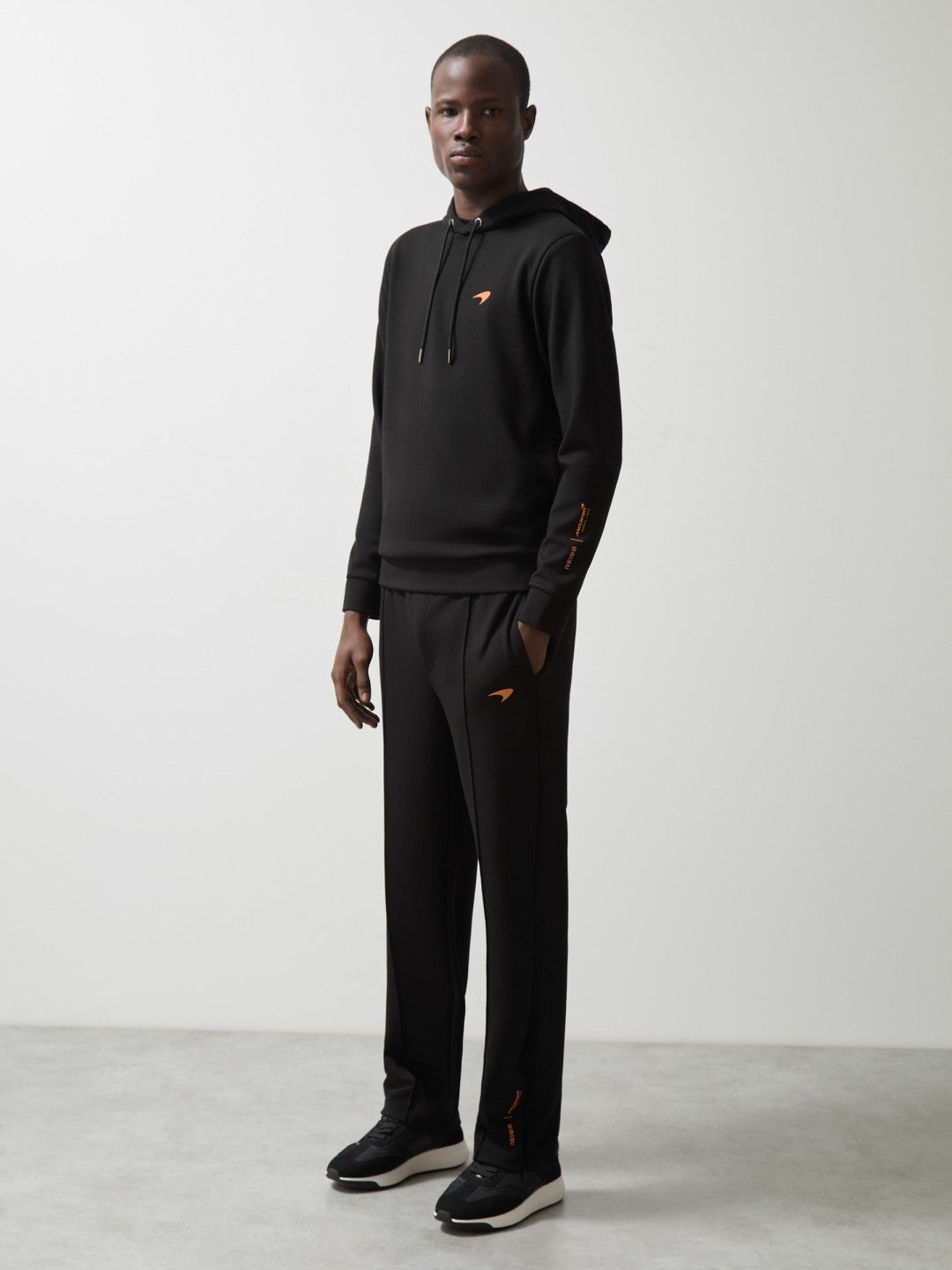 Reiss | McLaren F1 Team Interlock Joggers in Black