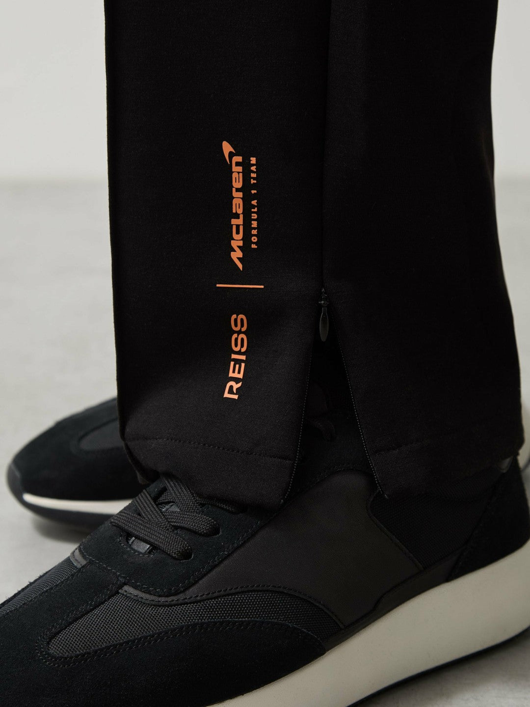 Reiss | McLaren F1 Team Interlock Joggers in Black