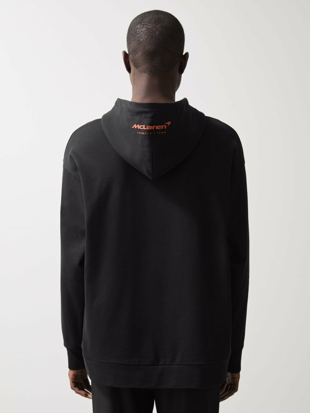 Reiss | McLaren F1 Team Oversize Toggle Hoodie Unisex Fit in Black
