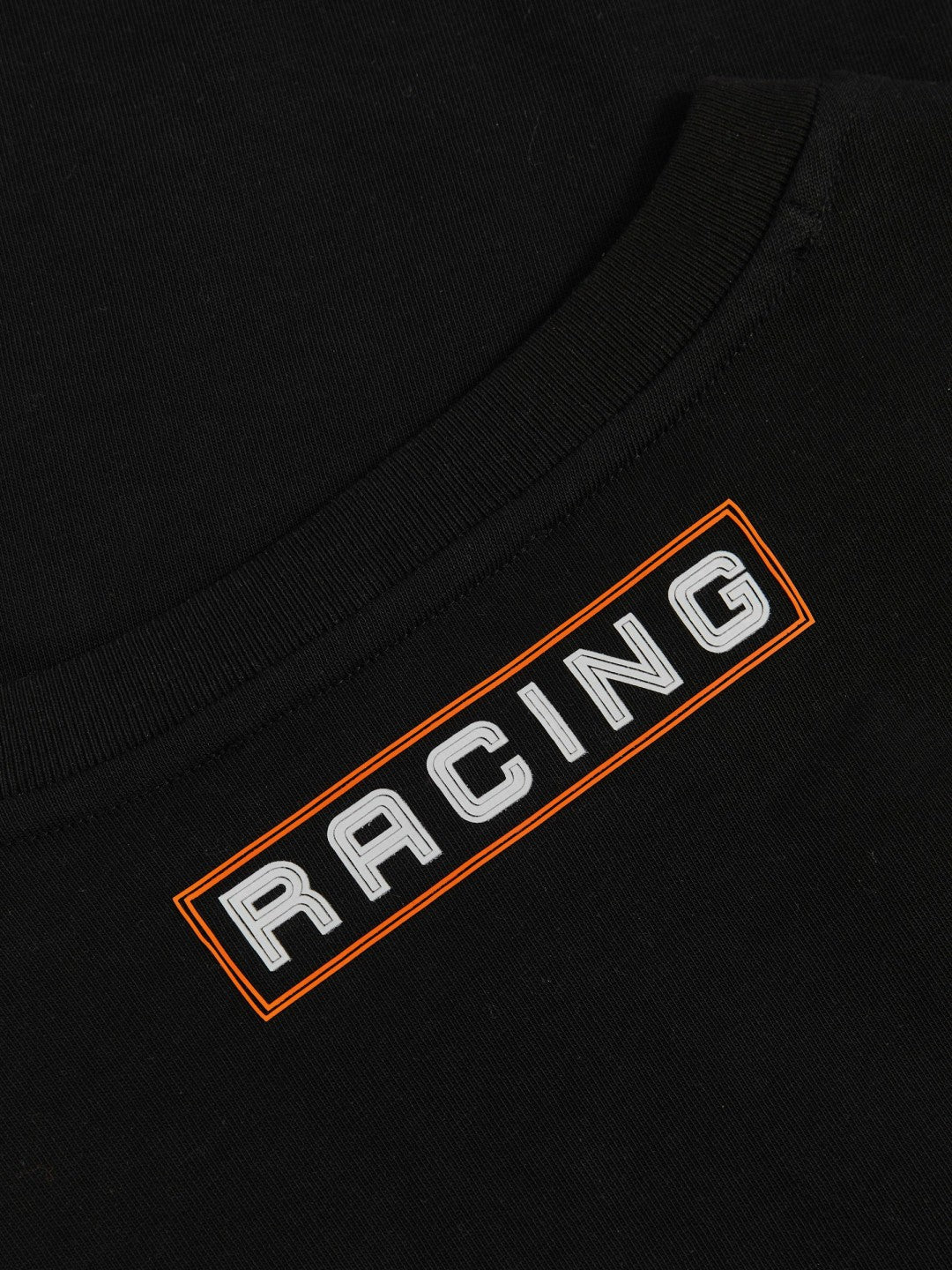 Reiss | McLaren F1 Team Cotton Logo T-Shirt Unisex Fit in Black