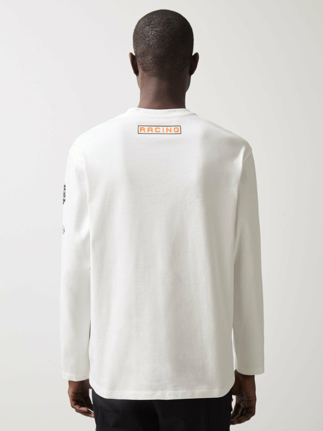 Reiss | McLaren F1 Team Cotton Logo T-Shirt Unisex Fit in White
