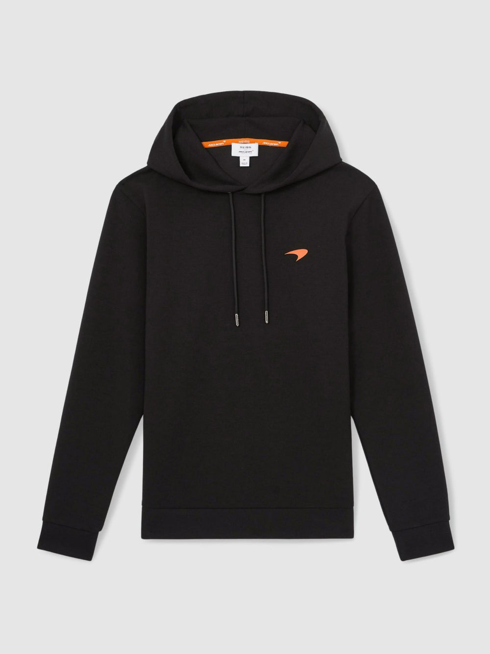 Reiss | McLaren F1 Team Interlock Hoodie in Black