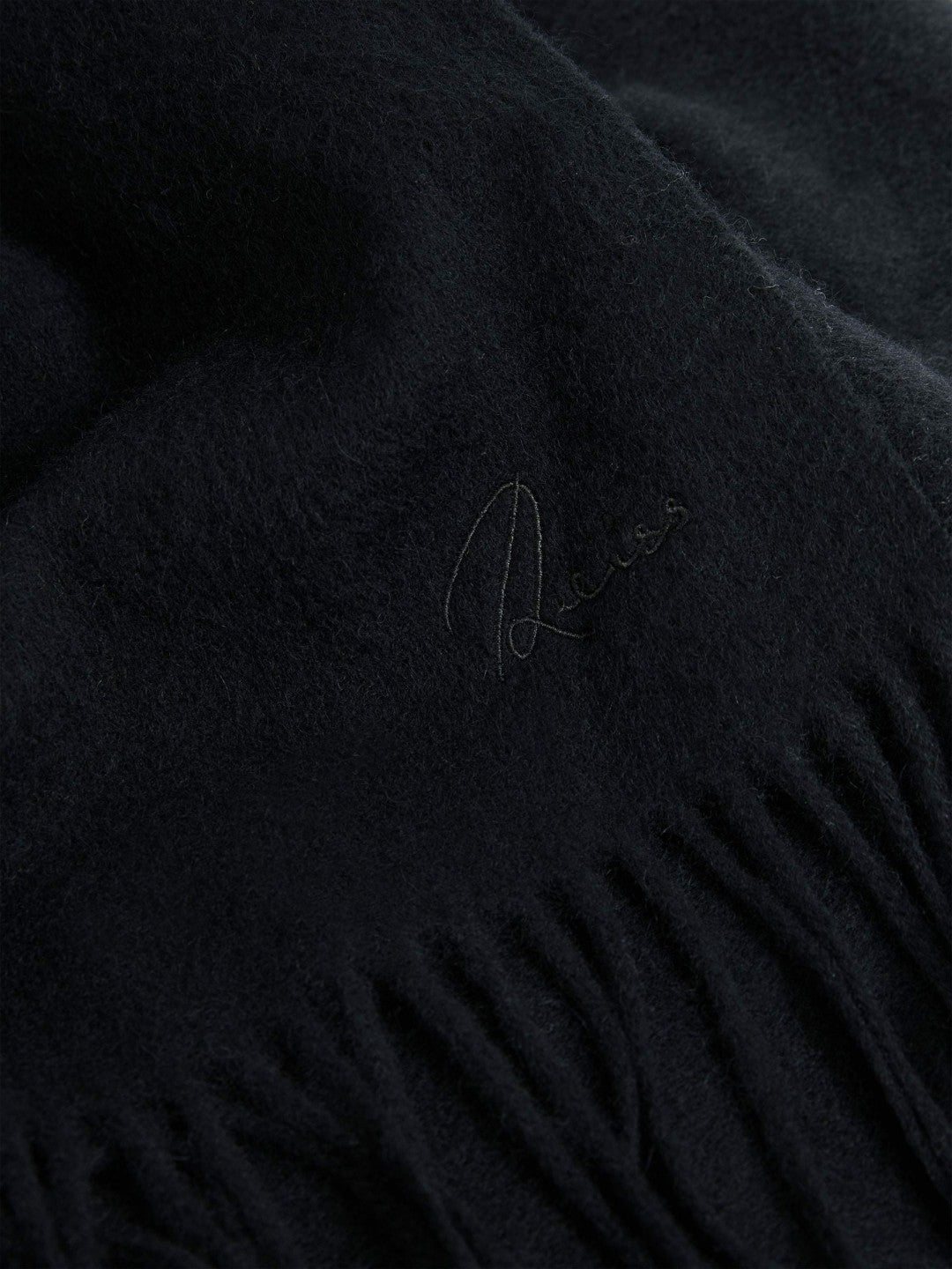 Reiss | Wool and Cashmere Scarf in Navy