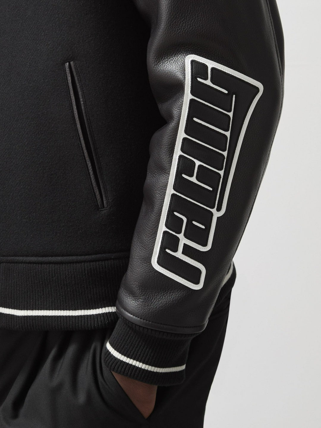 Reiss | McLaren F1 Team Bomber Jacket in Black