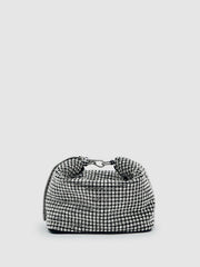 Reiss | Crystal Bracelet Pouch Bag in Silver