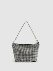 Reiss | Crystal Bracelet Pouch Bag in Silver