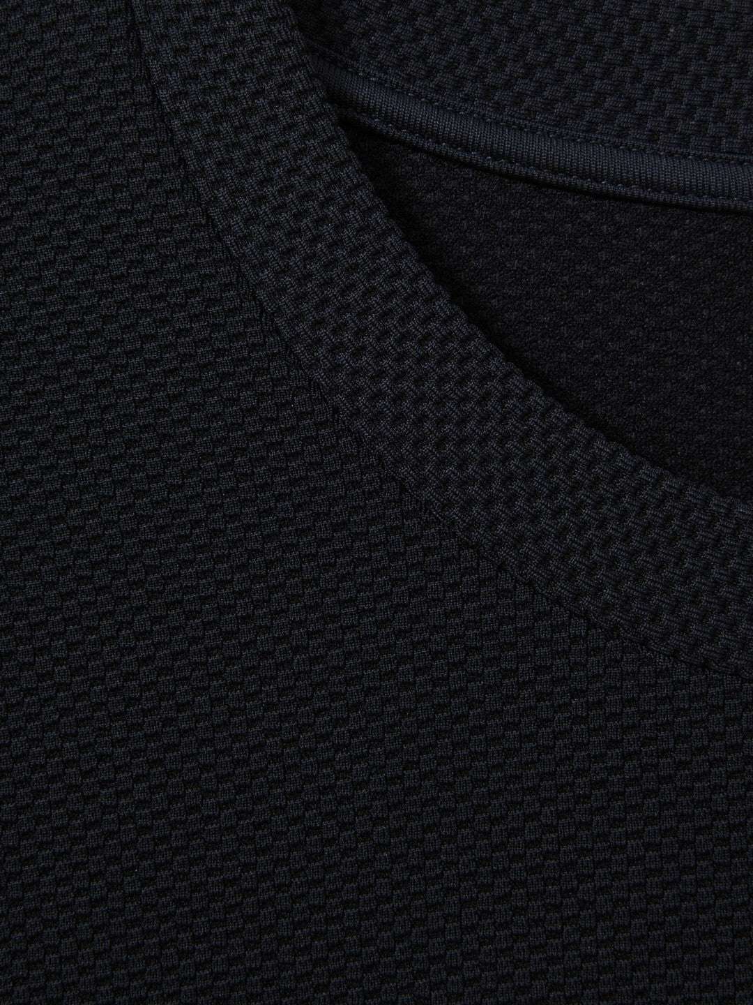 Reiss | Textured Crew-Neck T-Shirt in Navy