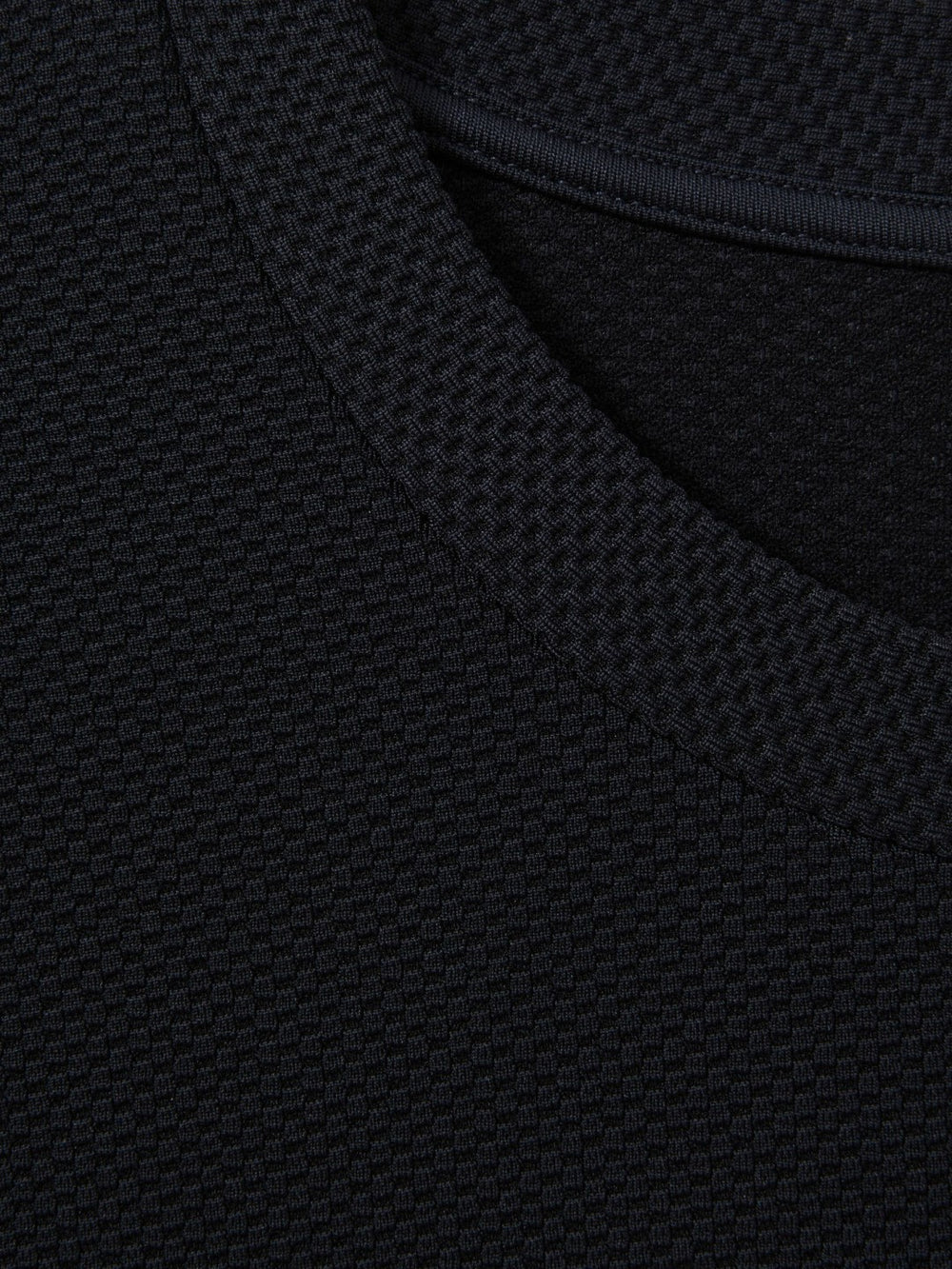 Reiss | Textured Crew-Neck T-Shirt in Navy