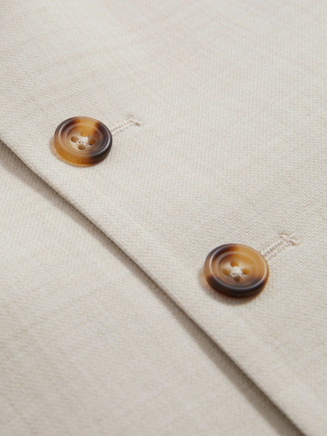 Reiss | Slim Fit Single Breasted Waistcoat in Stone