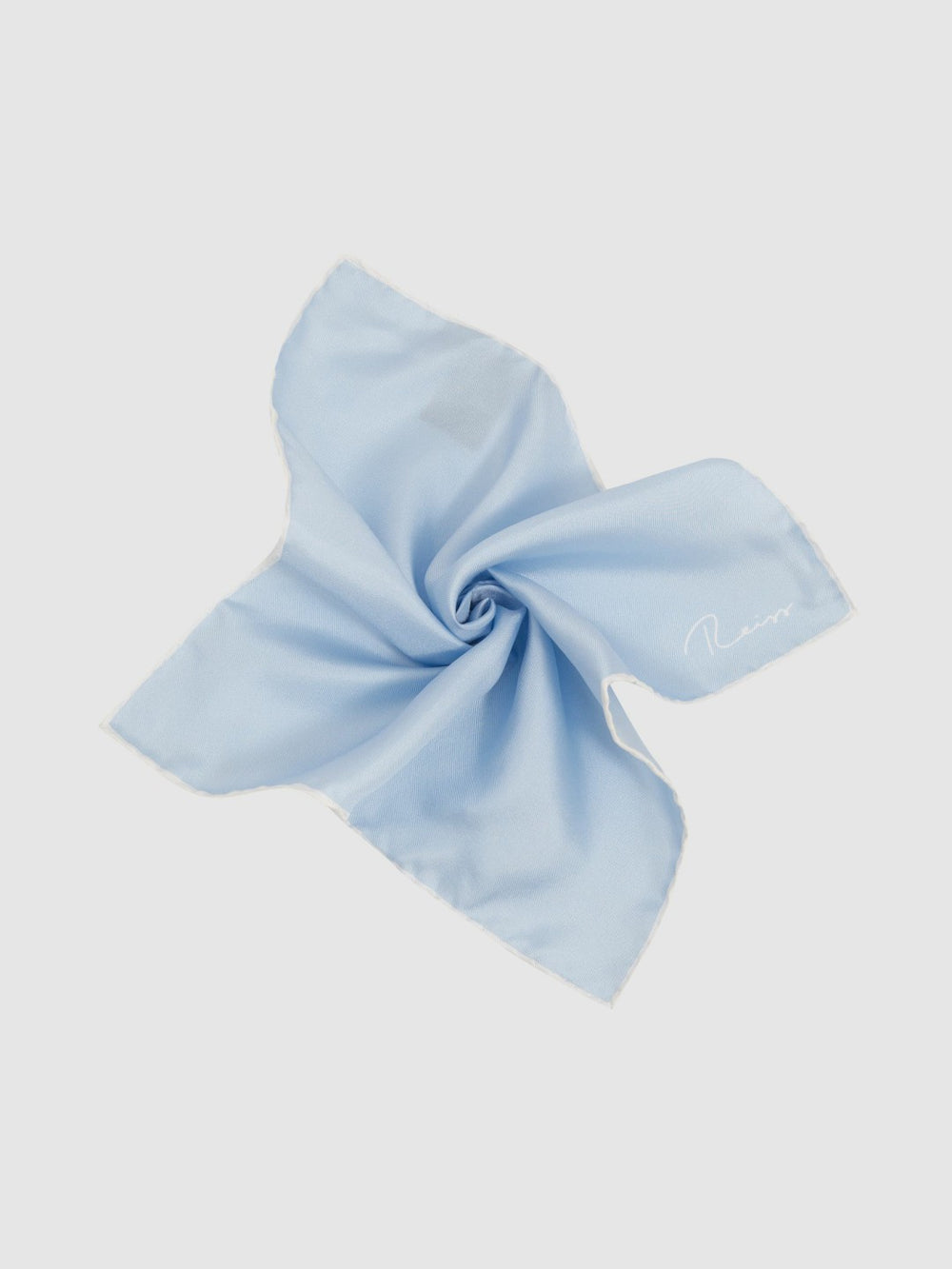Reiss | Ceremony Light Blue Silk Pocket Square