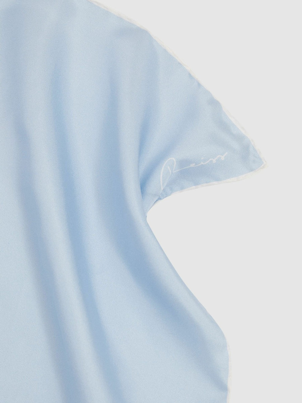 Reiss | Ceremony Light Blue Silk Pocket Square
