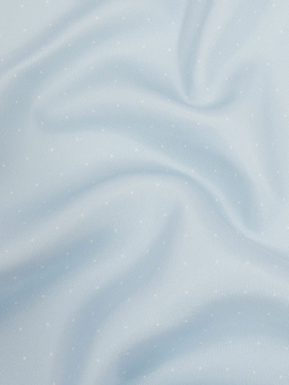 Reiss | Polka Dot Silk Pocket Square in Light Blue