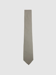 Reiss | Textured Silk Blend Tie in Light Sage