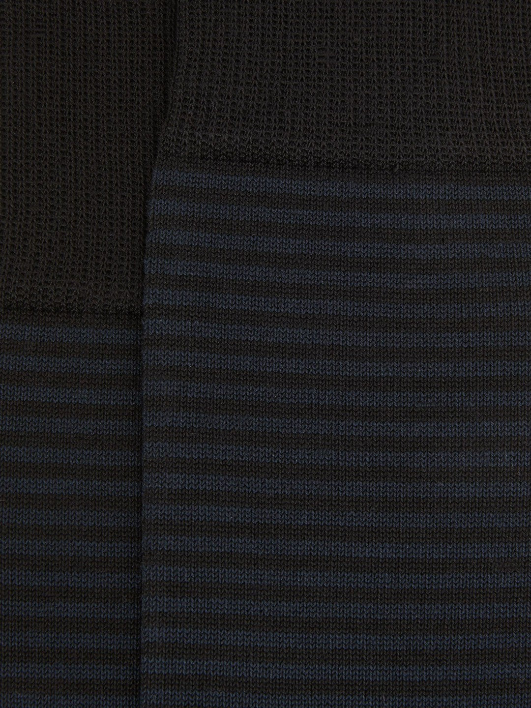 Reiss | Striped Socks in Black/Navy