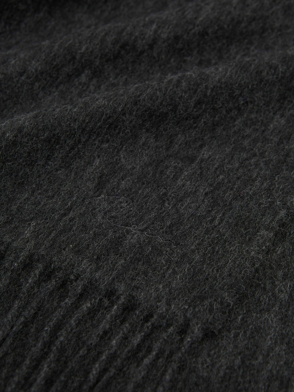 Reiss | Wool and Cashmere Scarf in Charcoal