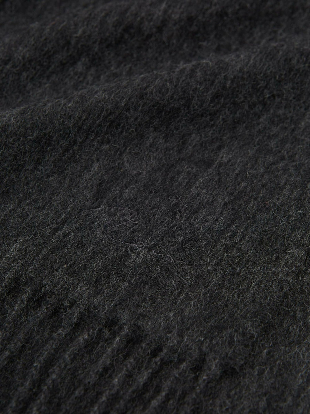 Reiss | Wool and Cashmere Scarf in Charcoal