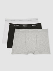 Reiss | Three Pack Cotton Boxers in Multi