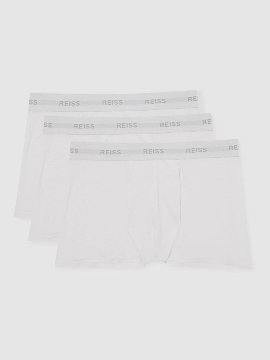 Reiss | Three Pack Cotton Boxers in White
