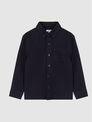 Reiss | 3-9 yrs Button Down Oxford Shirt in Navy