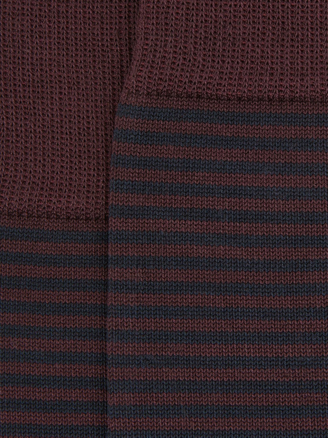 Reiss | Striped Socks in Bordeaux