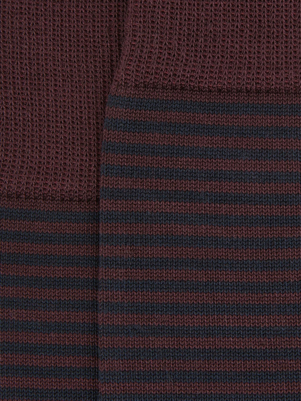 Reiss | Striped Socks in Bordeaux