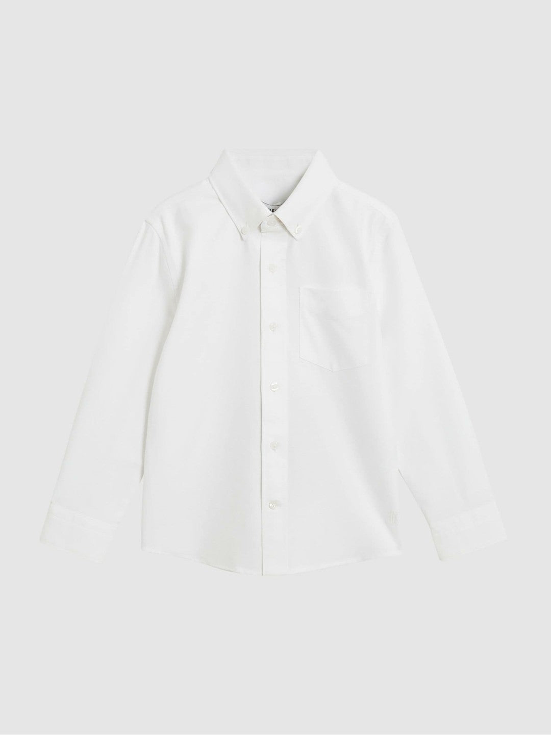 Reiss | 9-14 yrs Button Down Oxford Shirt in White